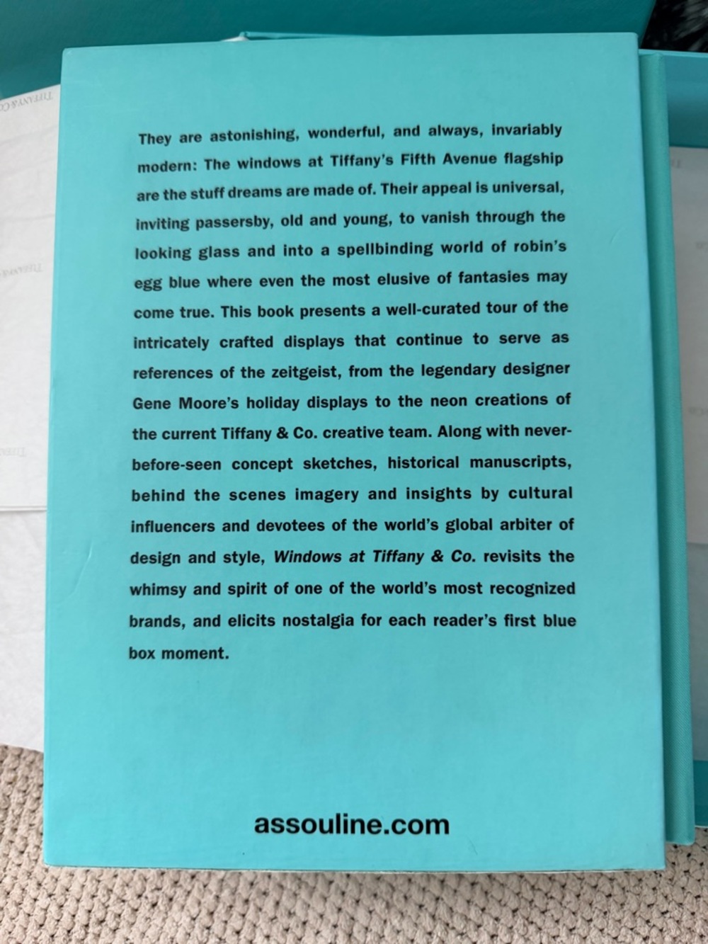 Assouline WINDOWS AT TIFFANY & CO. BOOK New with Box - Picture 6 of 13